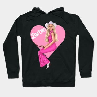 B a r b i e Doll pink Cowgirl Hoodie